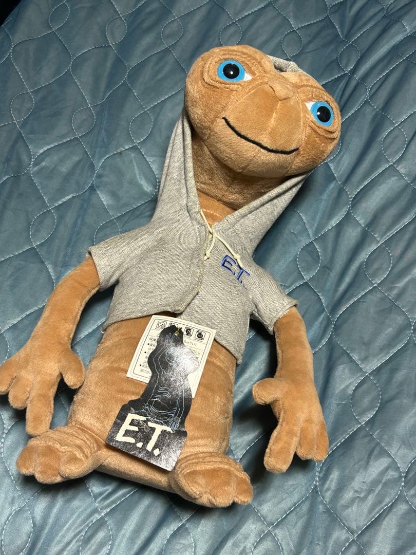 E.T. フード付きぬいぐるみ　USJ ユニバ　激レア　約３５㎝　ET