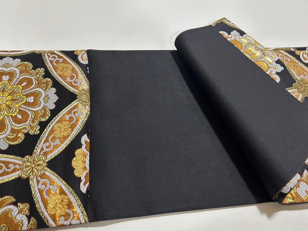 【 最終値下げ 】 豪華振袖４点セット！！　引箔　花柄　着物スキ倶楽部　１９９