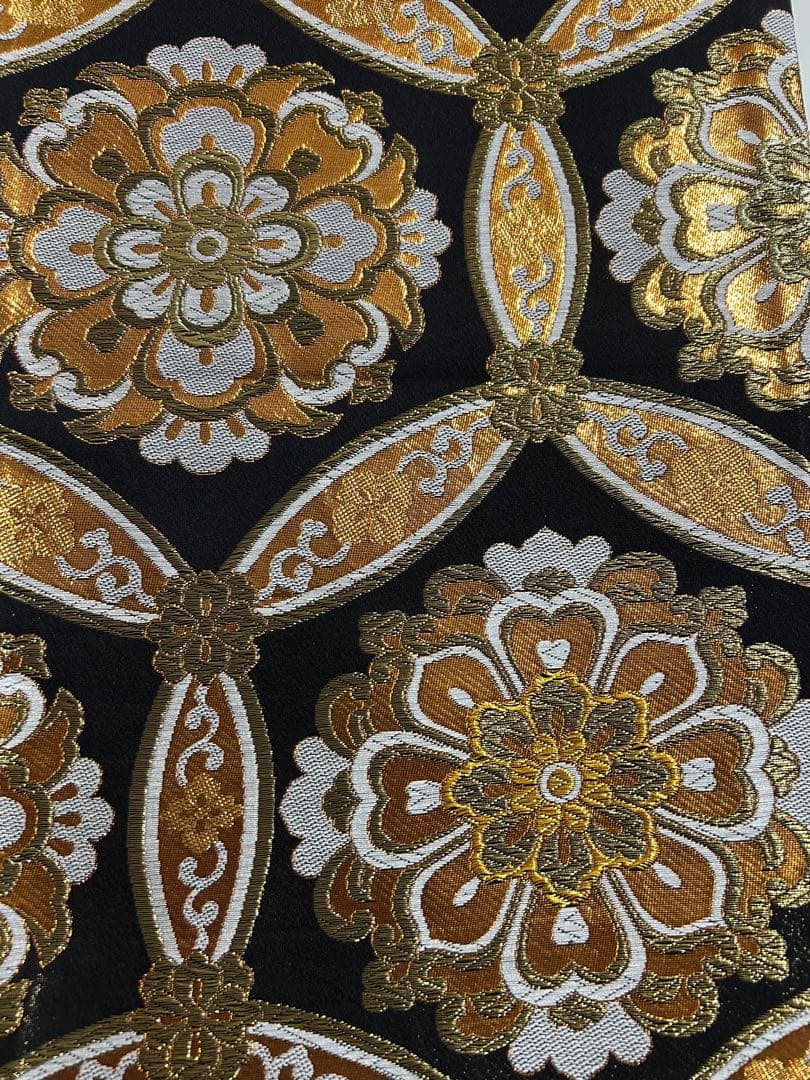 【 最終値下げ 】 豪華振袖４点セット！！　引箔　花柄　着物スキ倶楽部　１９９