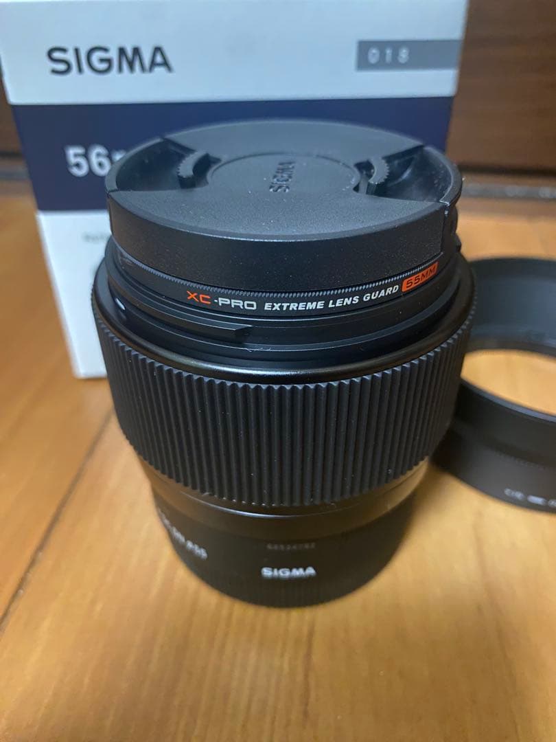 『新品』SIGMAレンズ56mm F1.4ソニーComtemporary