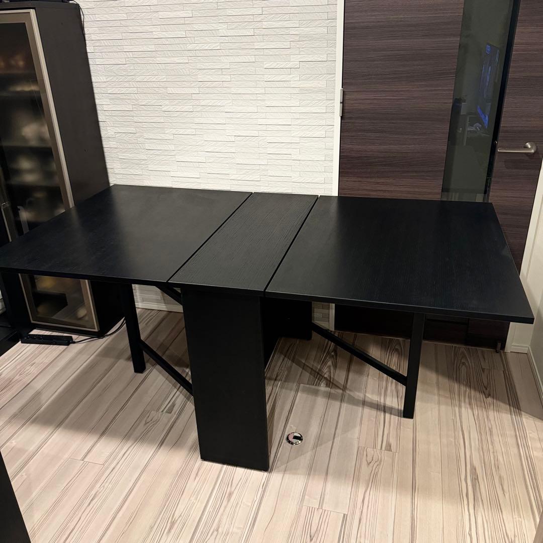 BoConcept ブラックオーク 折りたたみ式ダイニングテーブル