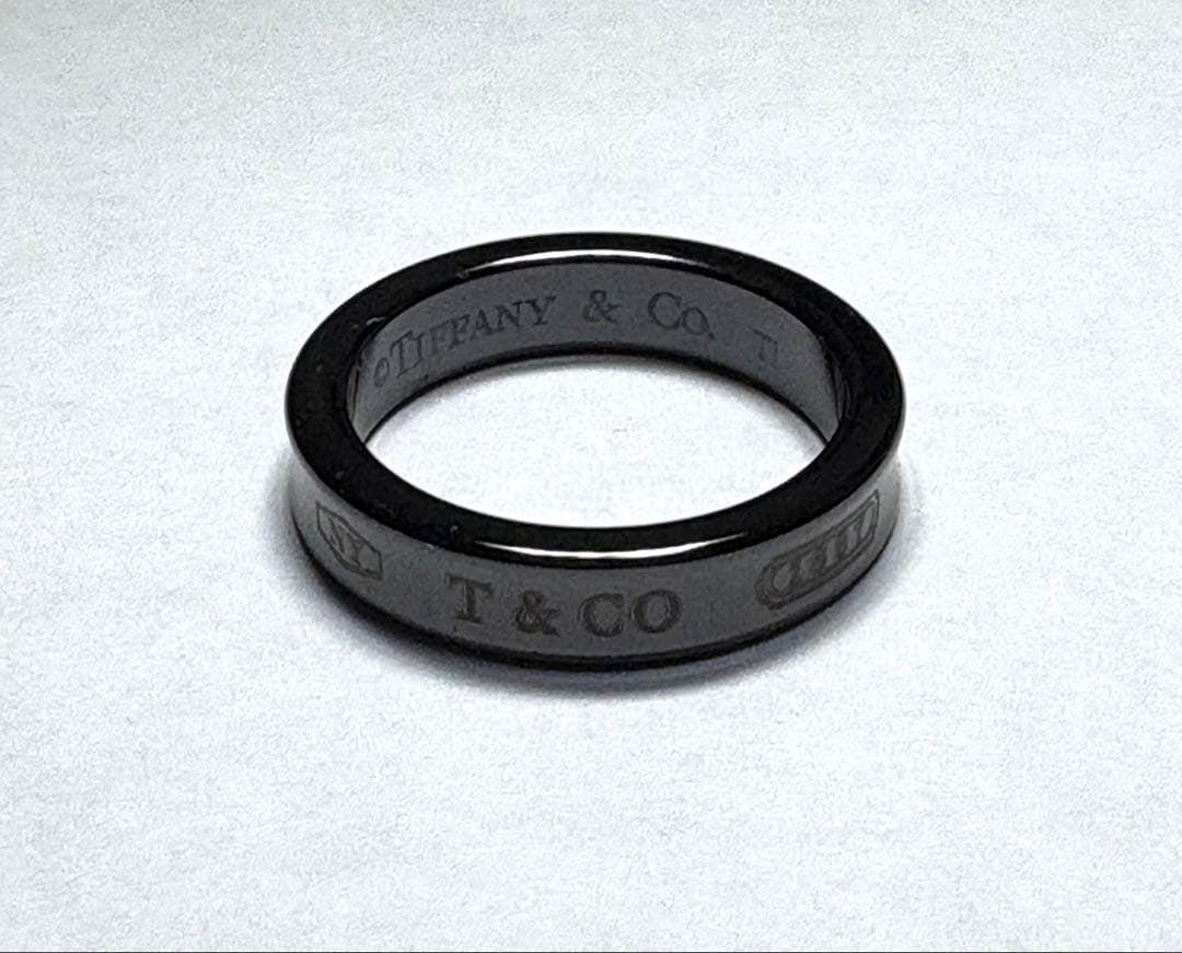 ティファニー　チタン　ナローリング　レディース　約10号