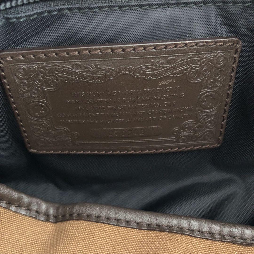 ハンティングワールドキャンバスバッグ☆