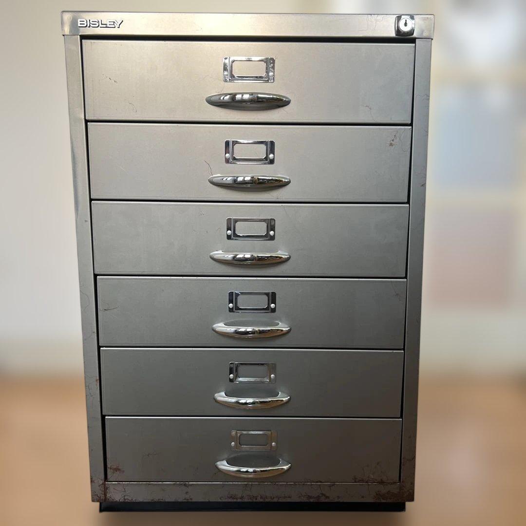 BISLEY ヴィンテージ キャビネット6段