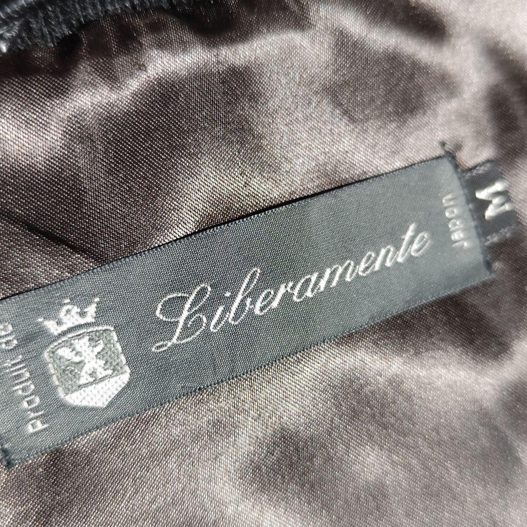 美品【 リベラメンテ 】 ✦ ラム レザー シングル ライダース ジャケット 黒