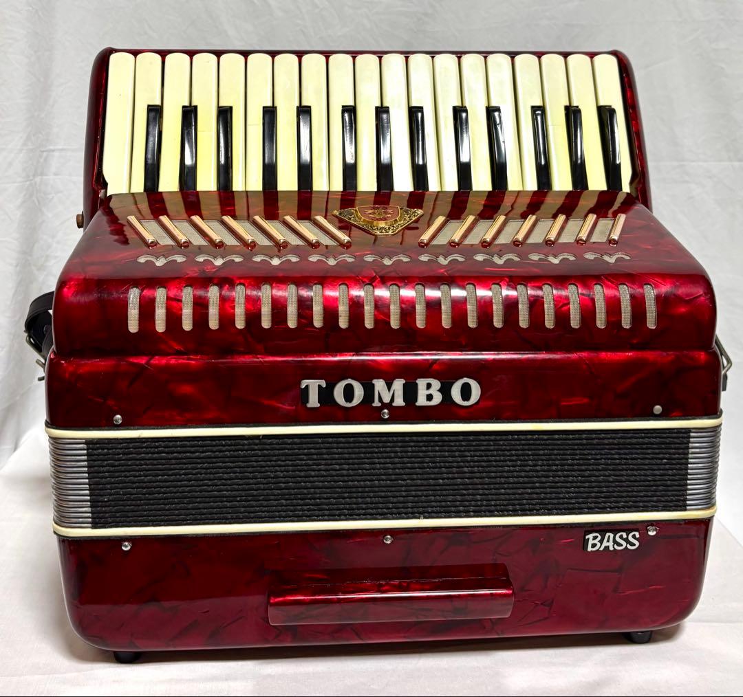 【音出し確認済】TOMBO アコーディオン B-323 BASS 32KEYS