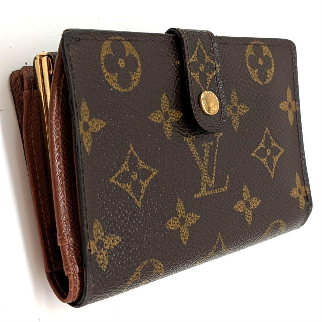 ルイヴィトン モノグラム ビエ ヴィエノワ がま口 折り財布 B32