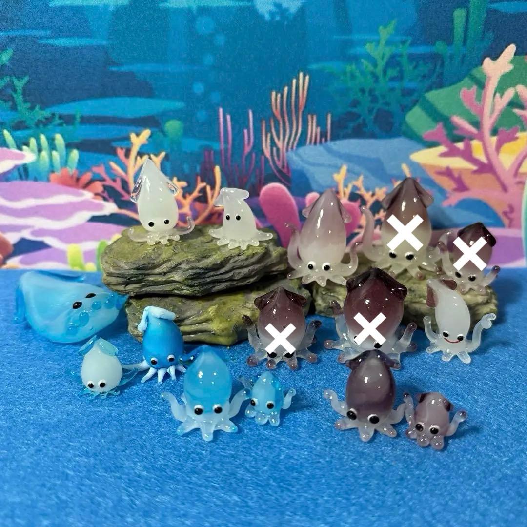 いか　ガラス細工