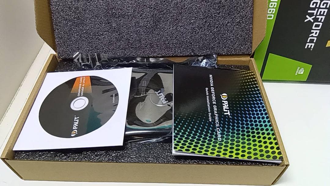 Palit GeForce GTX 1660 6GB StormX OC 使用中