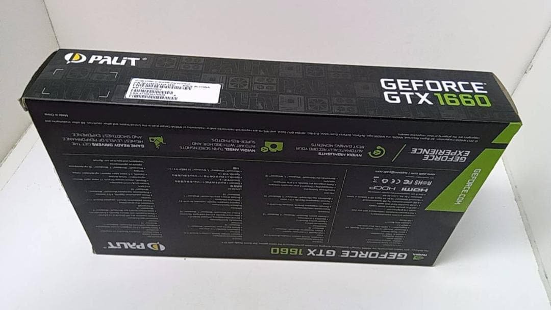 Palit GeForce GTX 1660 6GB StormX OC 使用中