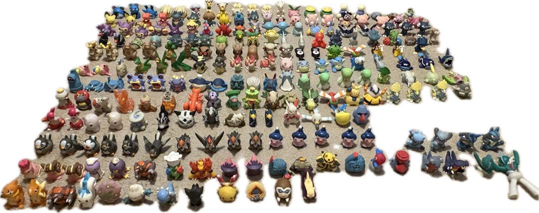 約700匹 ポケモンキッズ　指人形フィギュア　まとめ売り 断捨離 大量 ゆび人形