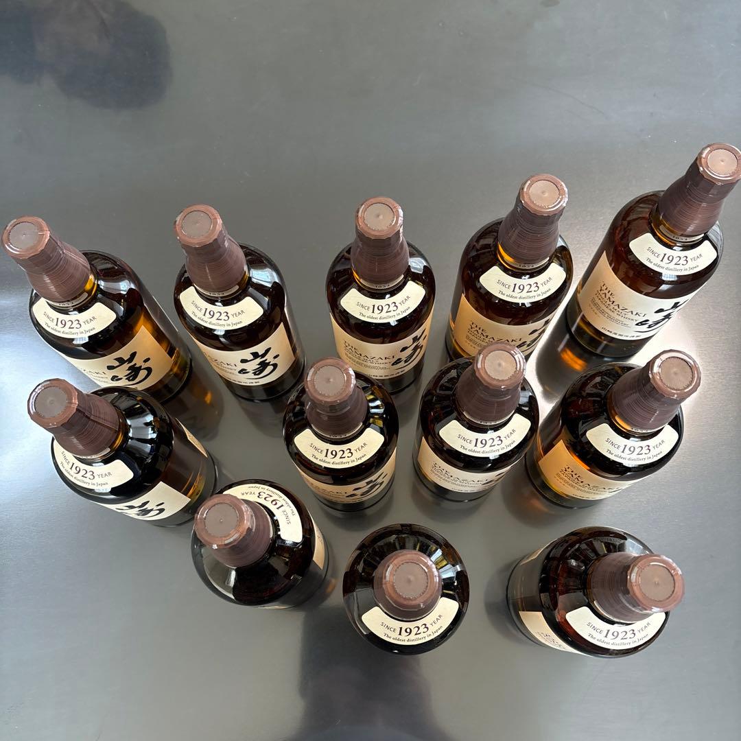 山﨑シングルモルトウイスキー700ml12セット