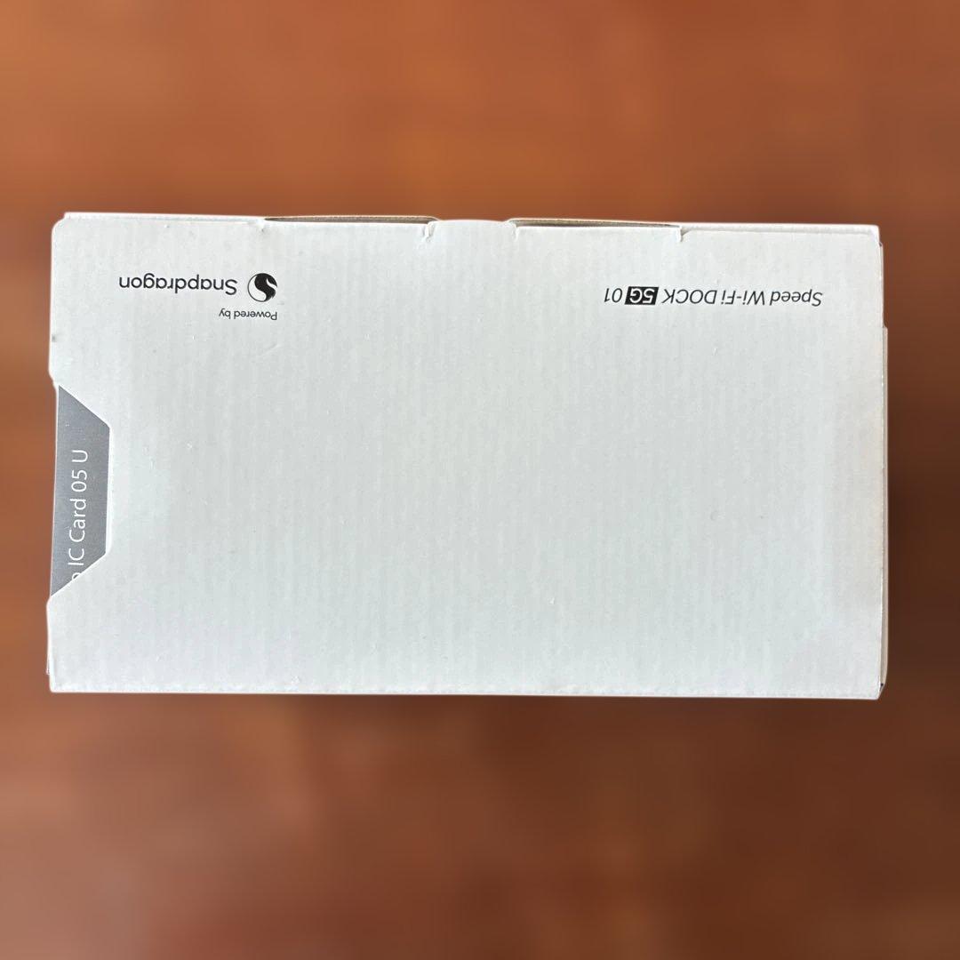 【新品未開封】UQ WiMAX Speed Wi-Fi DOCK 5G 01