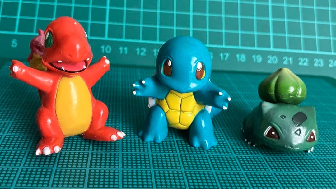ポケモン　モンコレ　ヒトカゲ　フシギダネ　ゼニガメ　初期　★希少★
