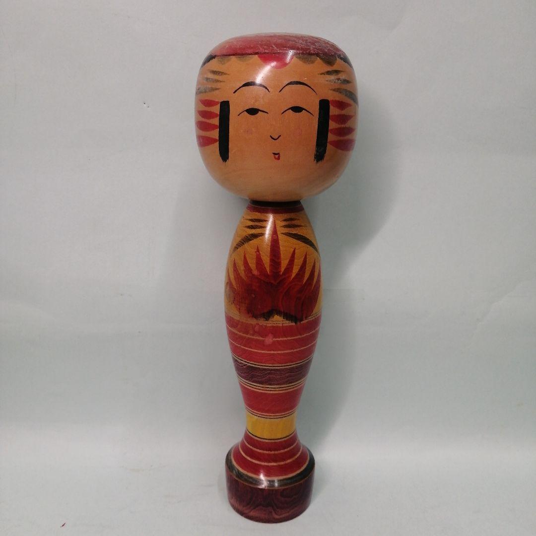 赤だるま　伝統こけし　３個セット　伝統工芸品