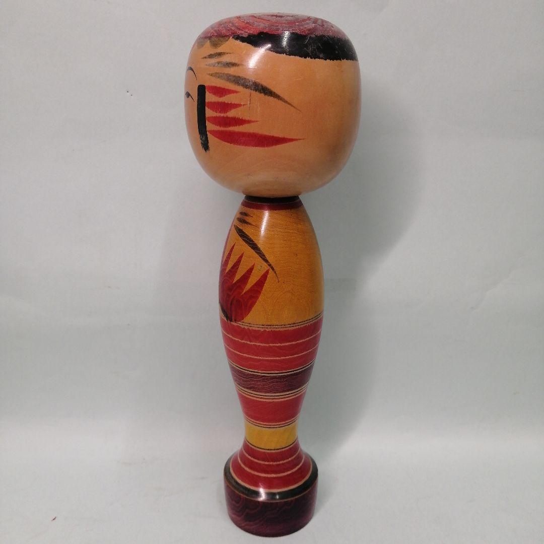 赤だるま　伝統こけし　３個セット　伝統工芸品