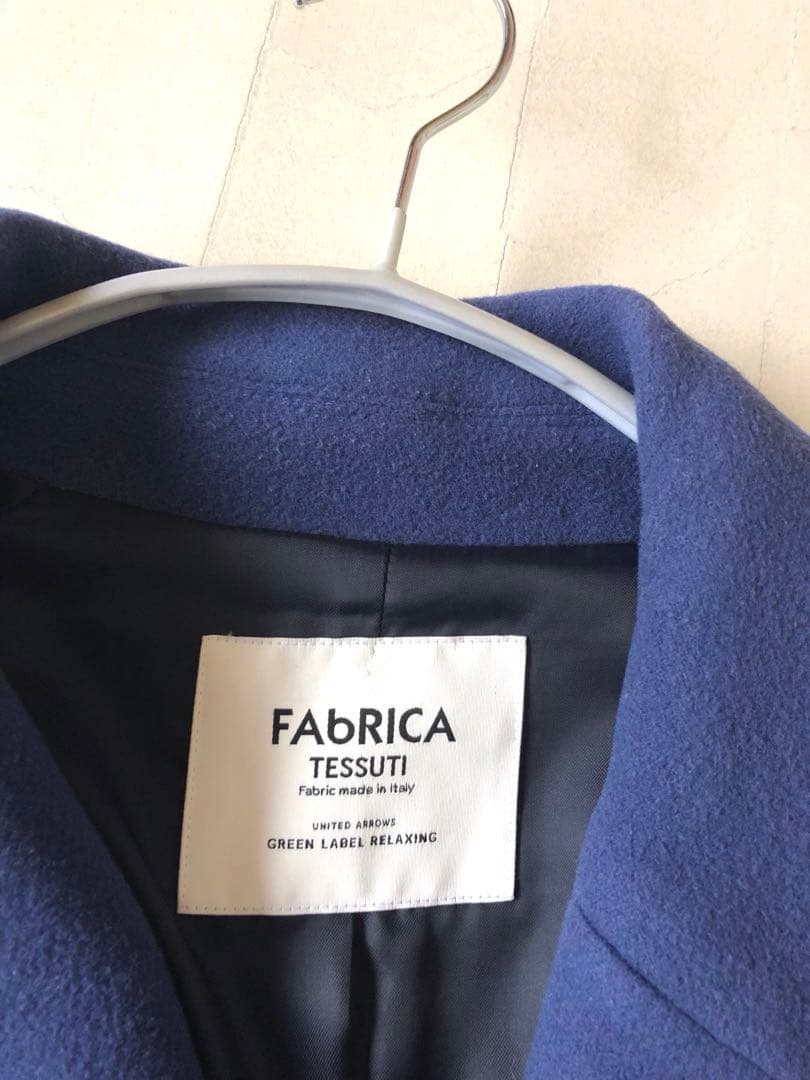 ユナイテッドアローズ上質カシミヤブレンドゆったりチェスターコート♪イタリア製生地