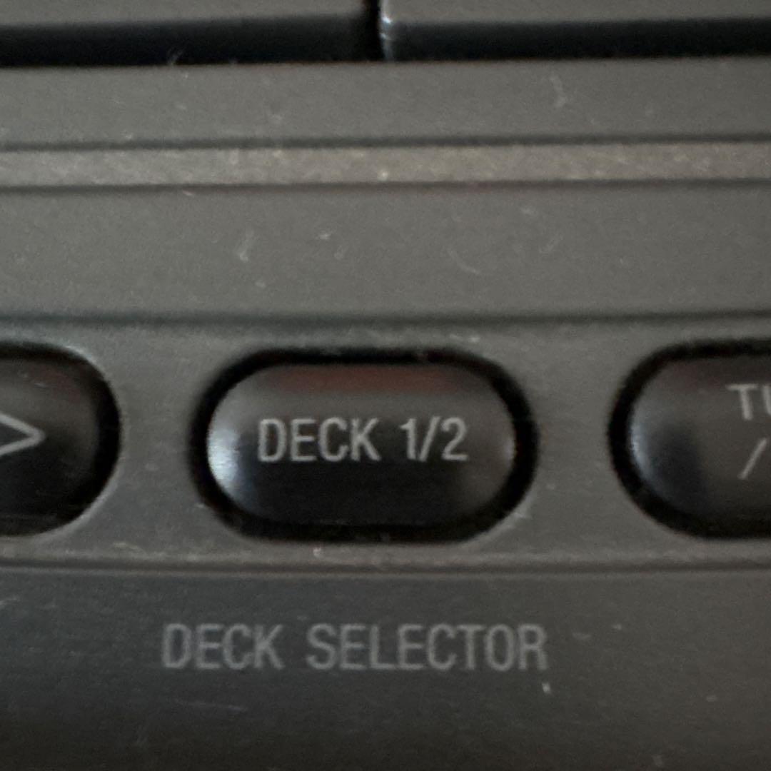 PanasonicポータブルCDプレーヤー Wカセット 電池でコードレス可