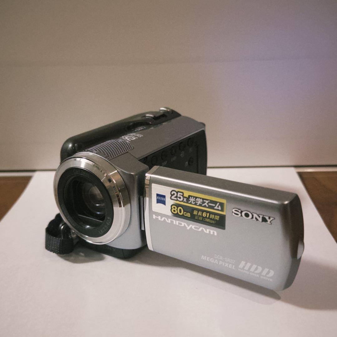 完動品　SONY　Handycam DCR-SR87 箱付き