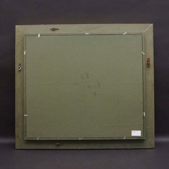 竹内敏彦 油彩 油絵 原画 10号 絵画 芸術 美術 美術品 額装 1点物