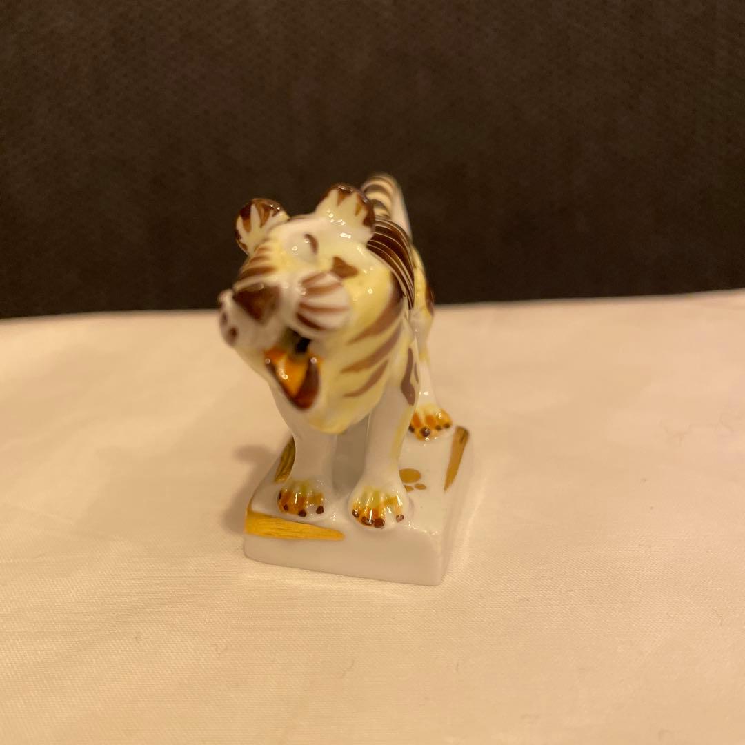 かずお⭐︎マイセン置物⭐︎寅とらフィギュア干支シリーズ手びねりMeissen