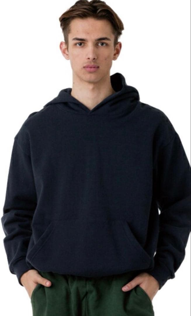 ロサンゼルスアパレル パーカー プルオーバー 黒 L新品