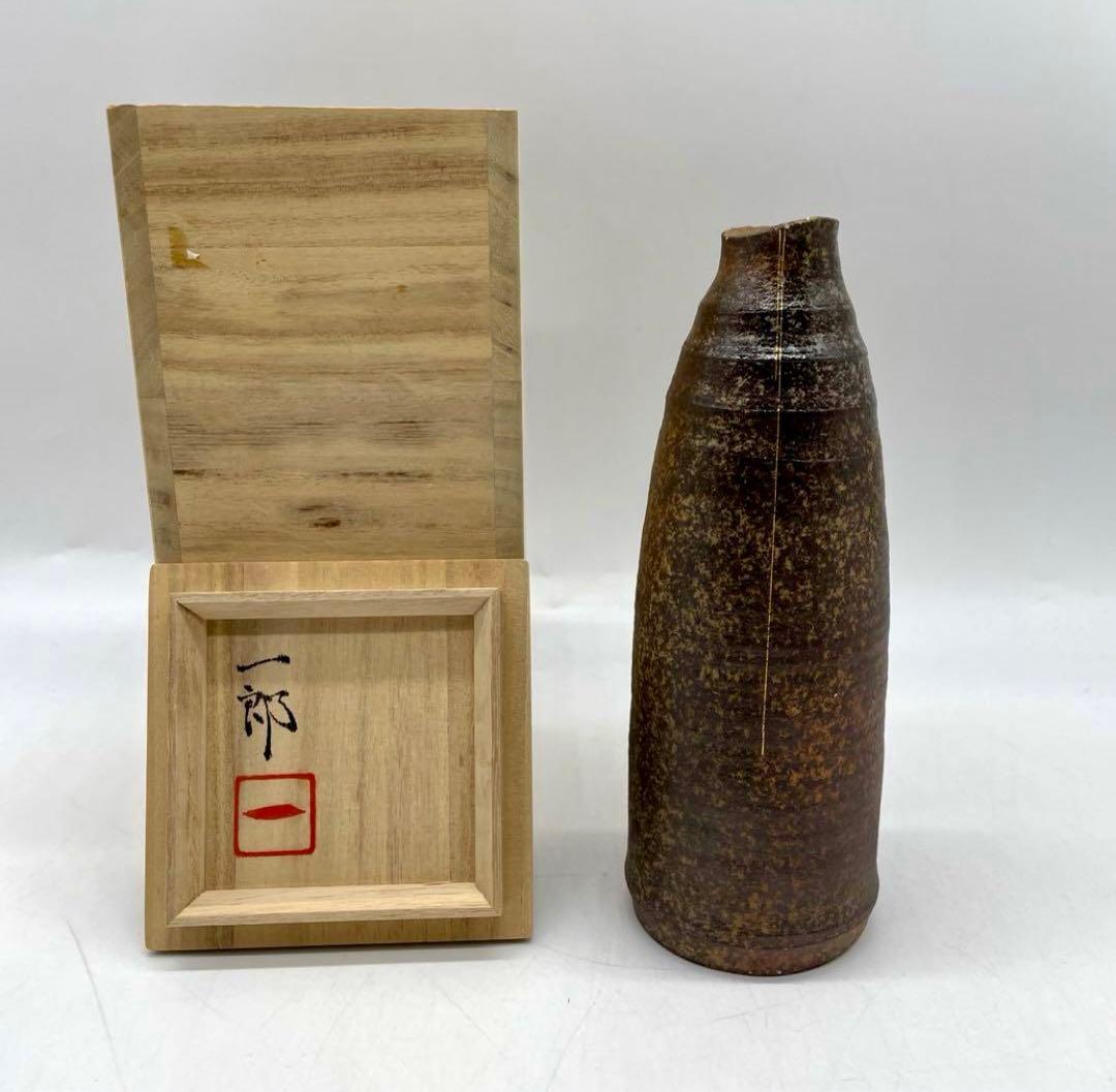 加藤一郎　金彩花器　53