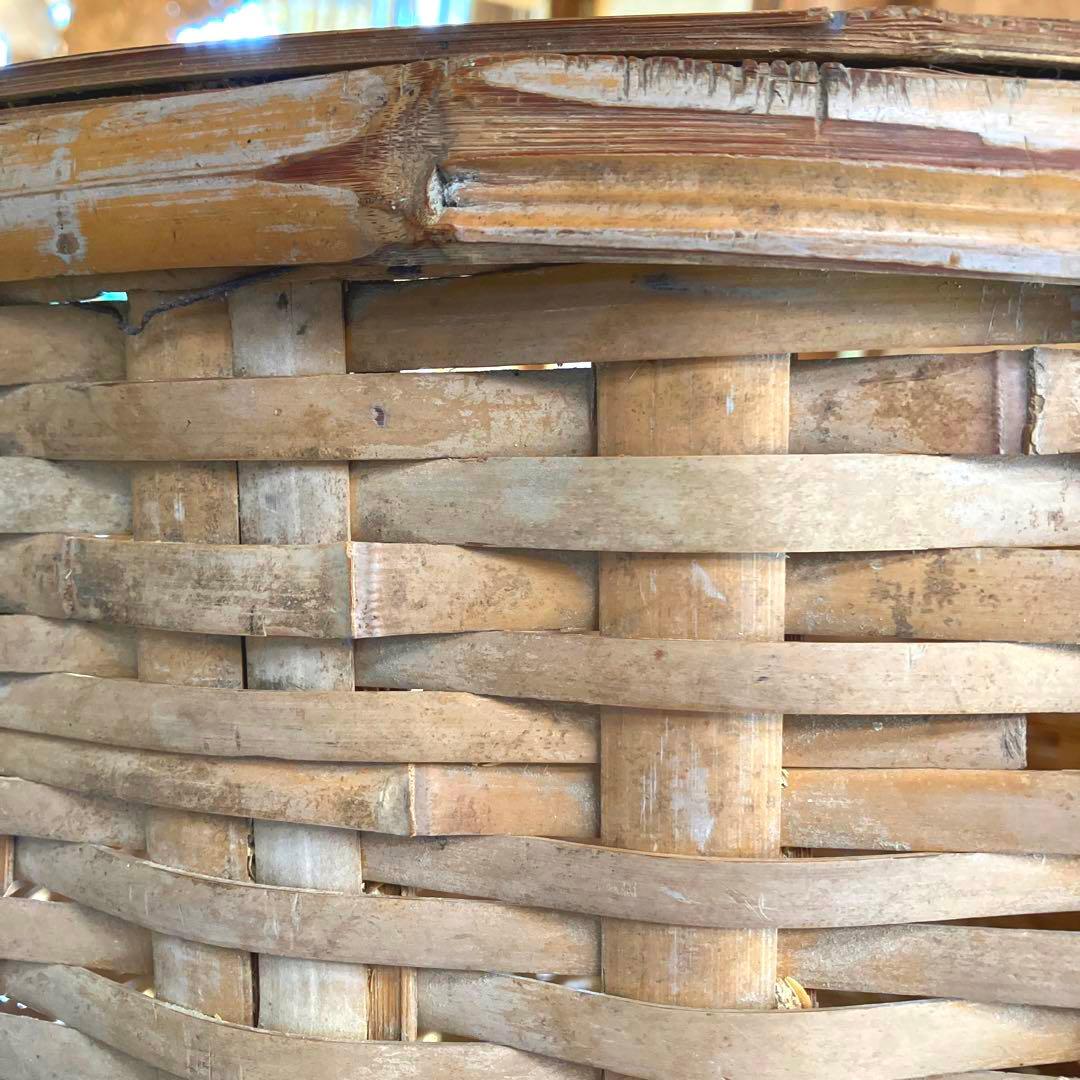 特大背負い籠　古道具　古民具　骨董　背負いカゴ　昭和レトロ　アンティーク