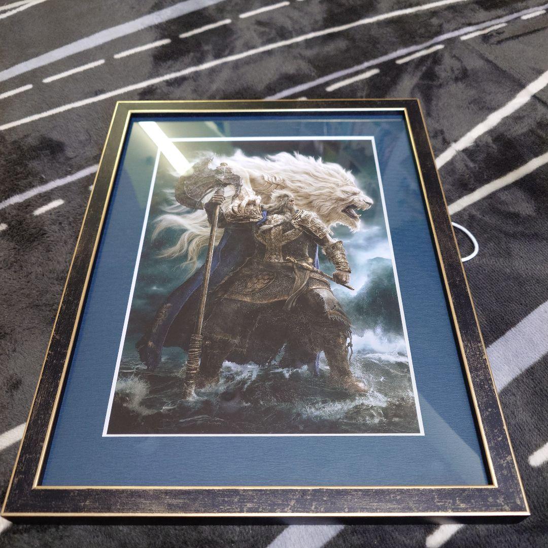 ELDEN RING ART BOOK ebten特典　ゴッドフレイ絵画