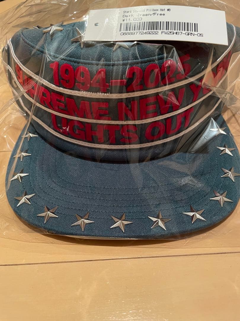 帽子 Supreme Stars Studded Pillbox Hat
