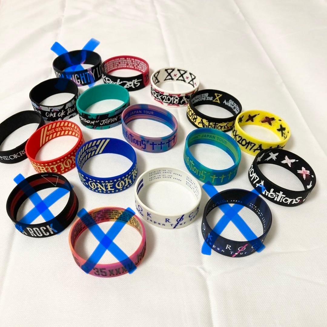 ONE OK ROCK ラバーバンド13個セット