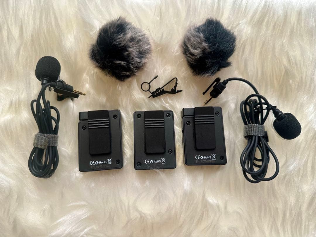 美品【2人用】COMICA BoomX-D ワイヤレスピンマイクシステム D2