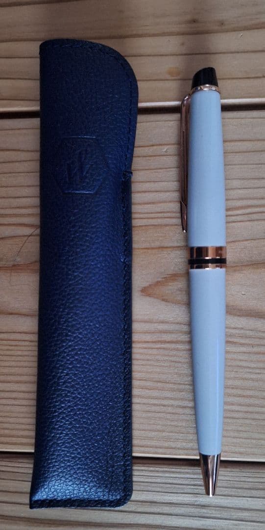 WATERMAN ホワイト ボールペン ケース付き