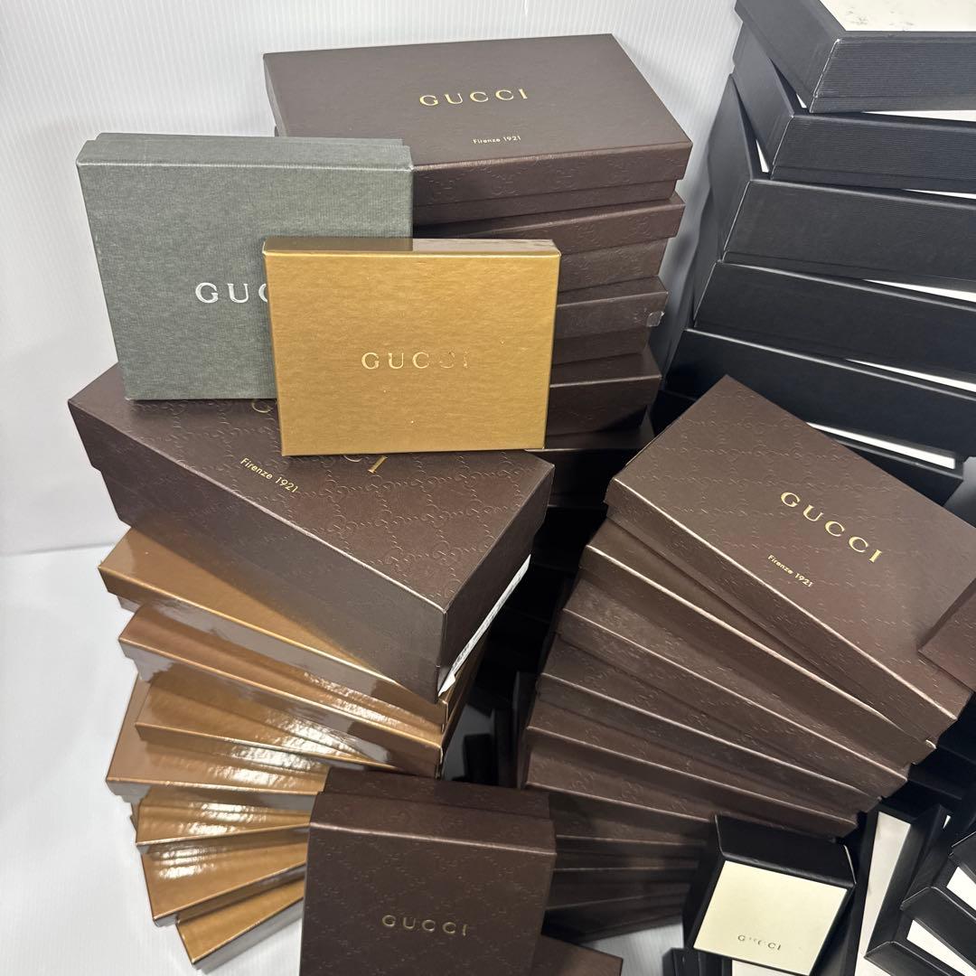 U-ma GUCCI グッチ 空箱 超超大量 70個 まとめ売り