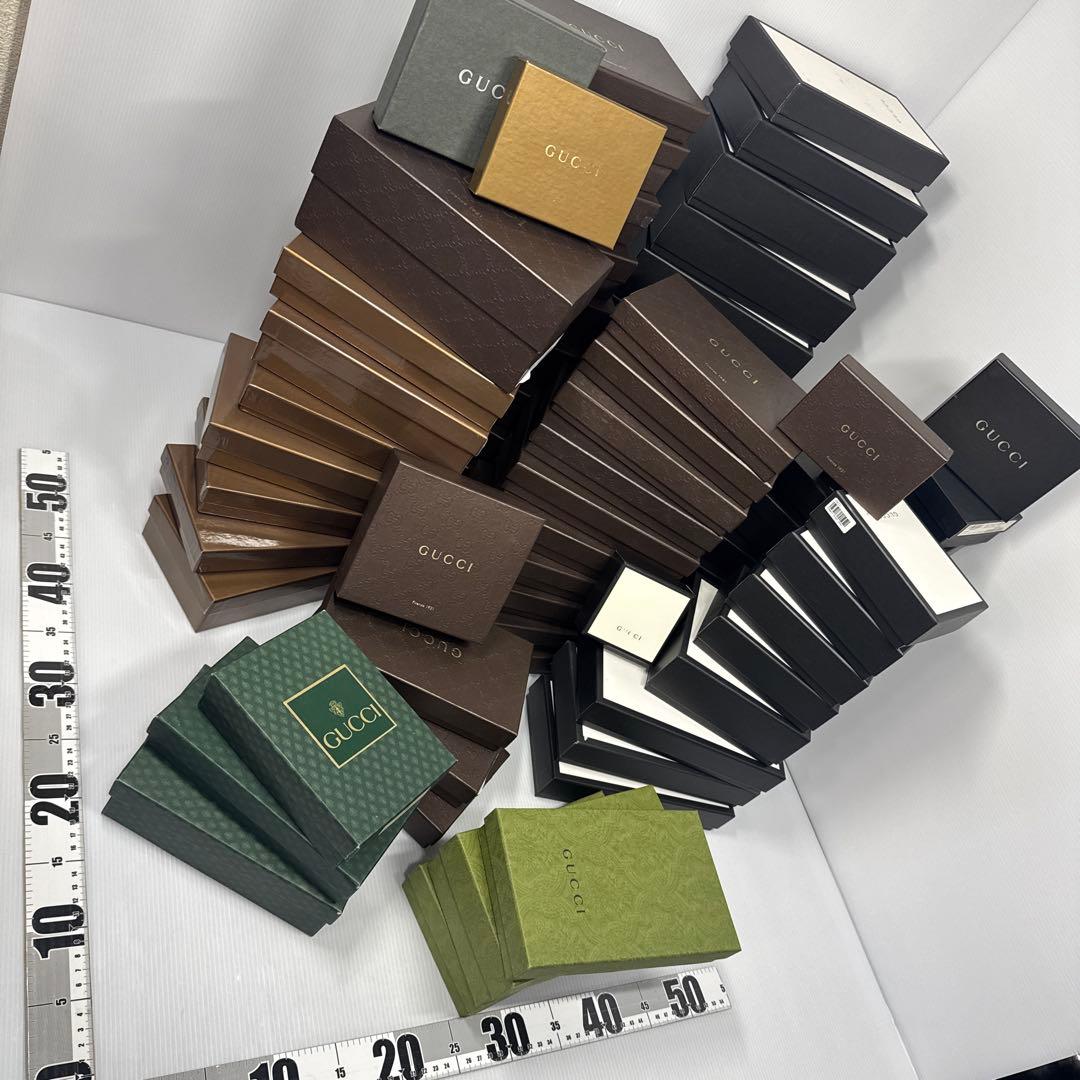 U-ma GUCCI グッチ 空箱 超超大量 70個 まとめ売り