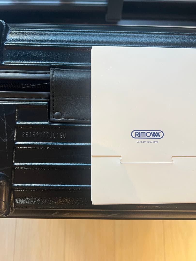 RIMOWA リモワ SALSA サルサ 63L ブラック 2輪 廃盤