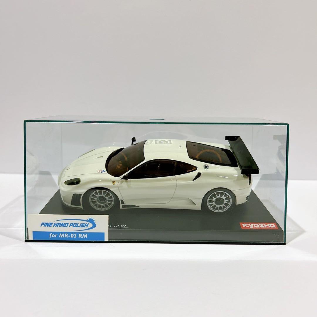 新品　京商ミニッツ　MR-02RM フェラーリ F430 GTテストカーホワイト