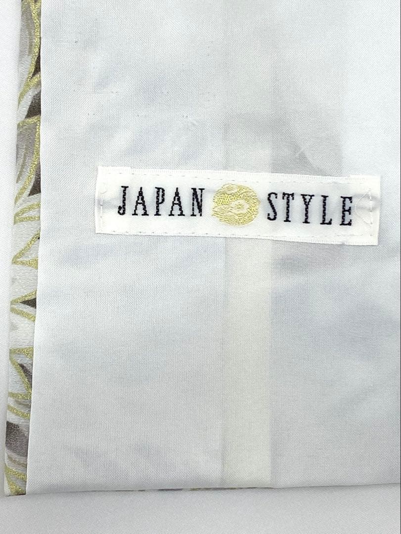 2尺袖 ブランド ポリエステル着物 ジャパンスタイル 金彩 袴用