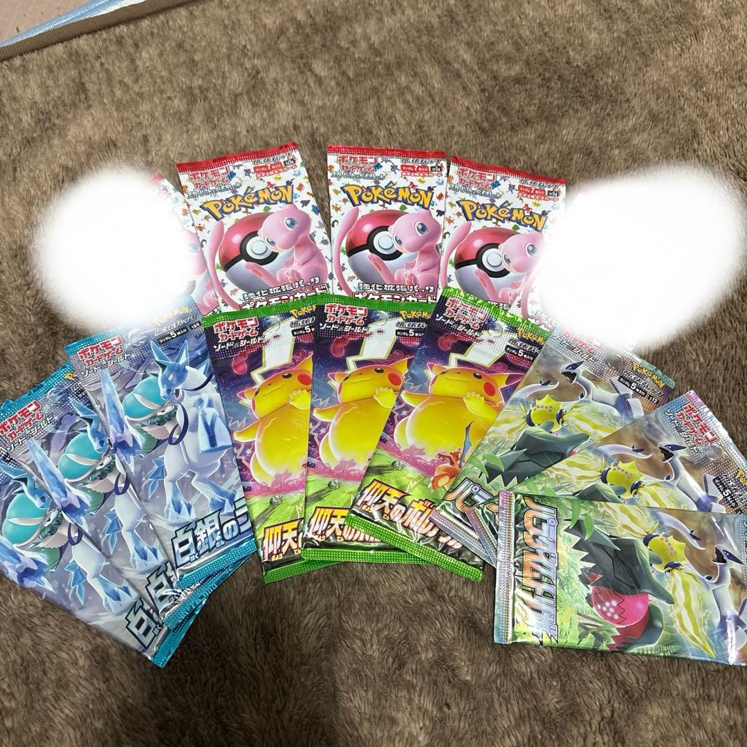 ポケモンカードパック 151 各3パック