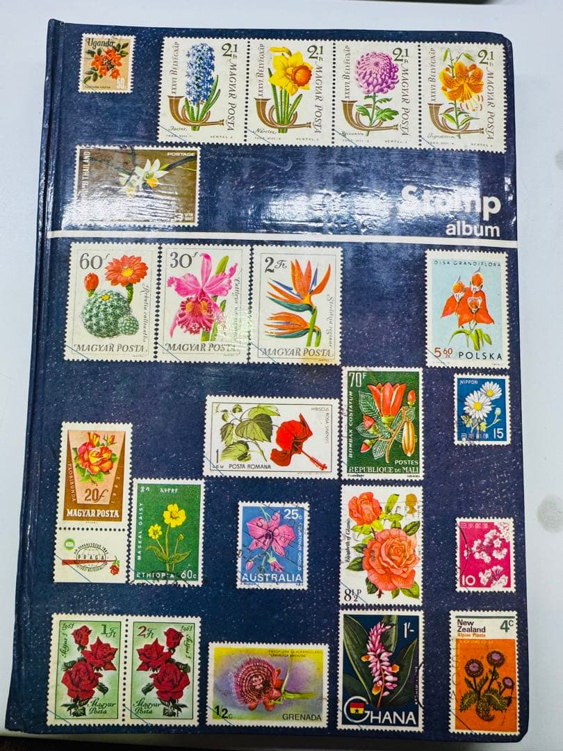 切手アルバム 使用済み切手 収集