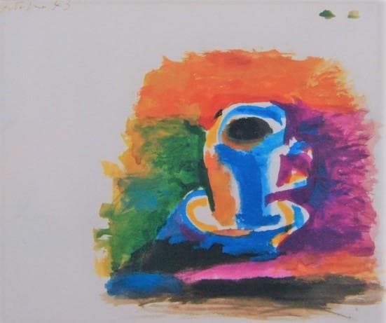 PABLO PICASSO、パブロ・ピカソ【TASSE】、超希少画・海外レゾネ