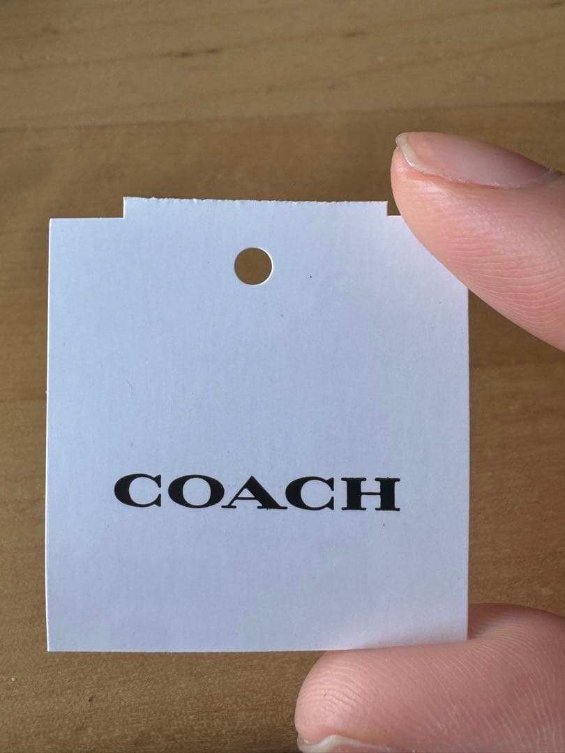 【新品！】COACH / コーチ 財布 ブラウン×レッド： 7331 IMRVQ