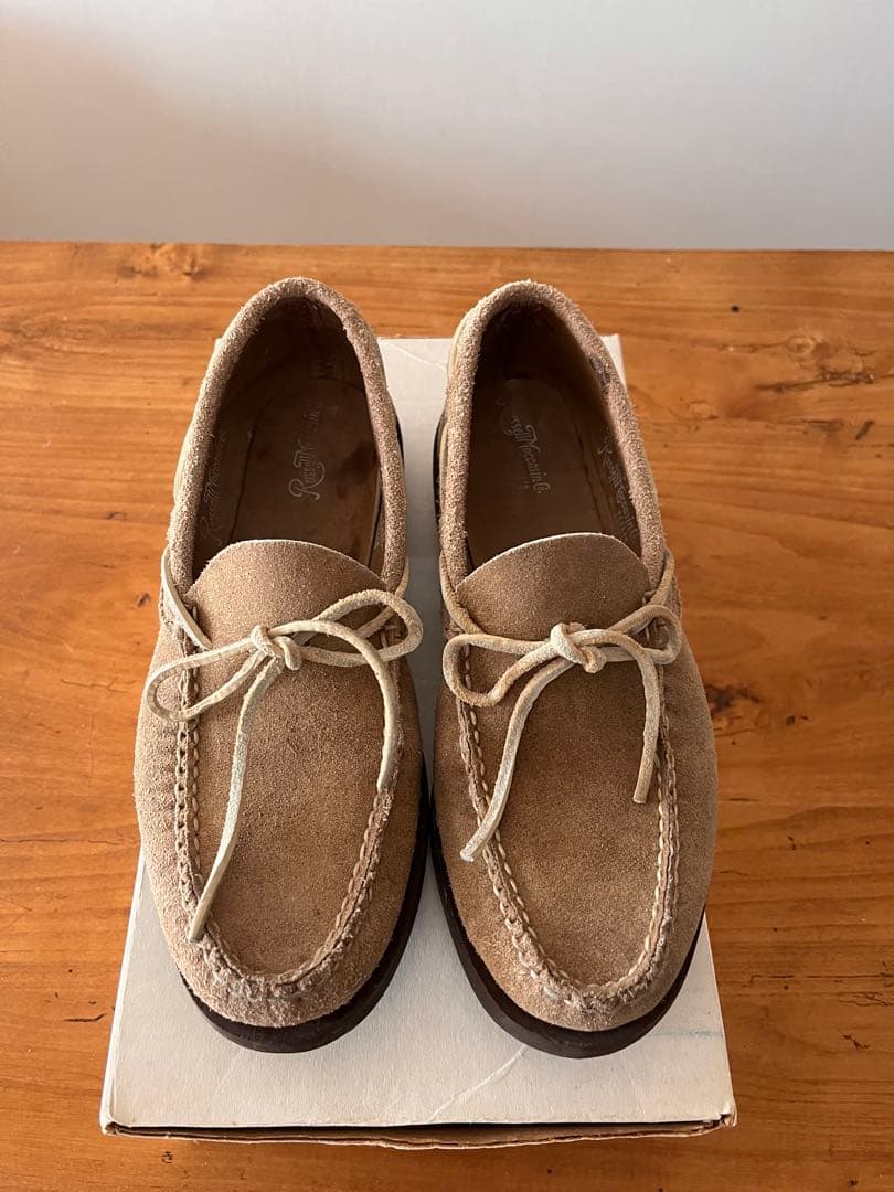 RUSSELL MOCCASIN スエード モカシン 6.5 箱付