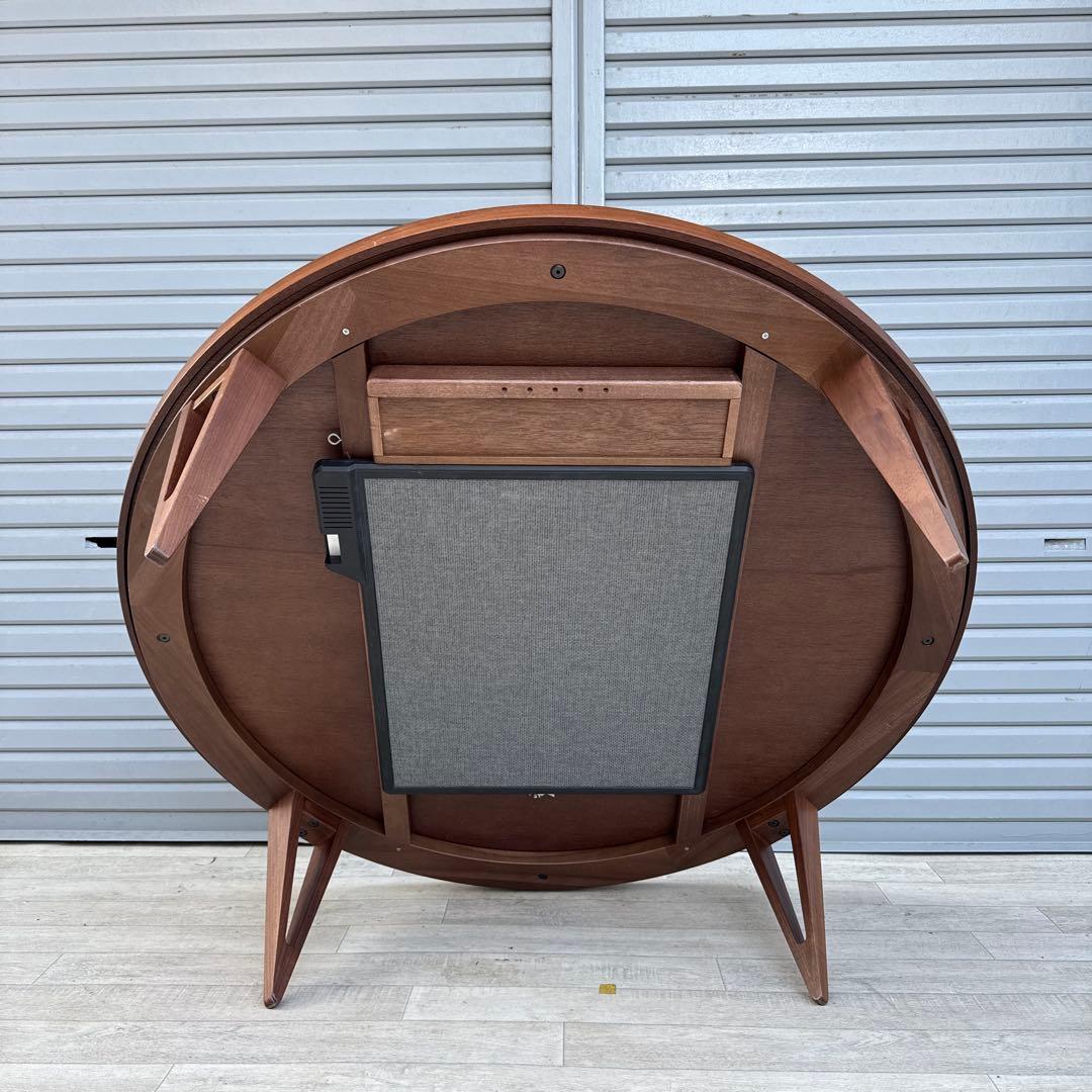 最終値下げ品　ACTUS アクタス 日進木工 コタツ丸テーブル センターテーブル