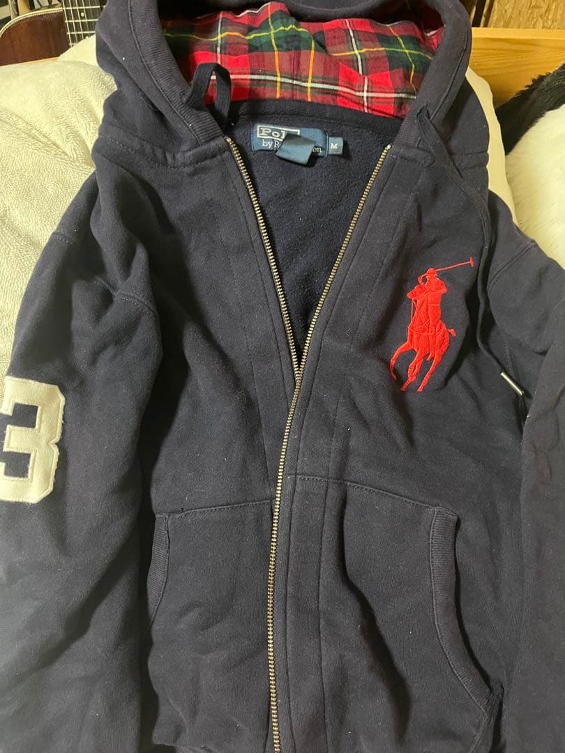 Ralph Lauren ネイビー パーカー
