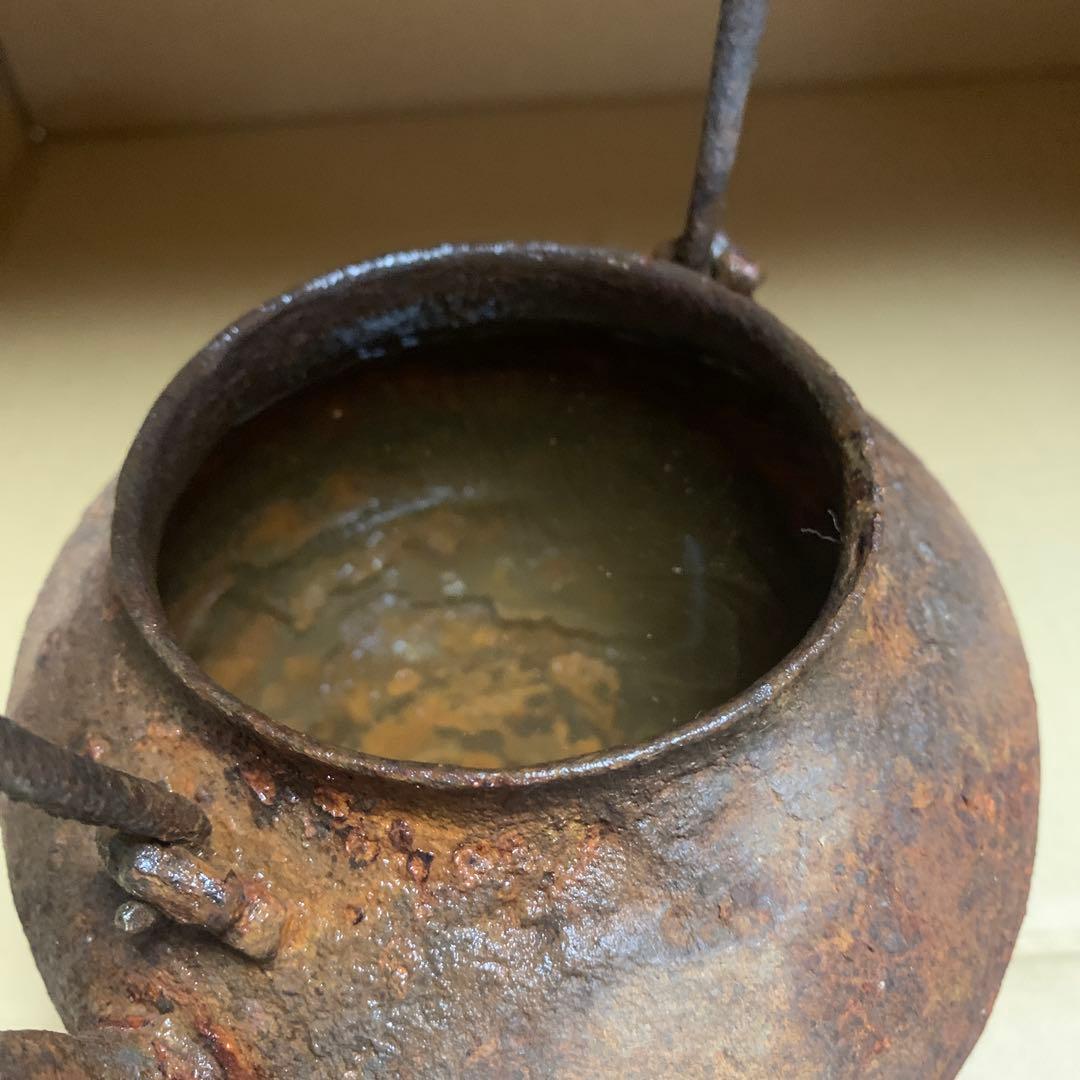 鉄瓶　24時間以上水漏れなし