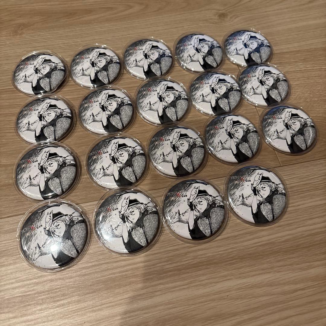 文豪ストレイドッグス 文スト 中原中也 中原中也記念館 缶バッジ セット