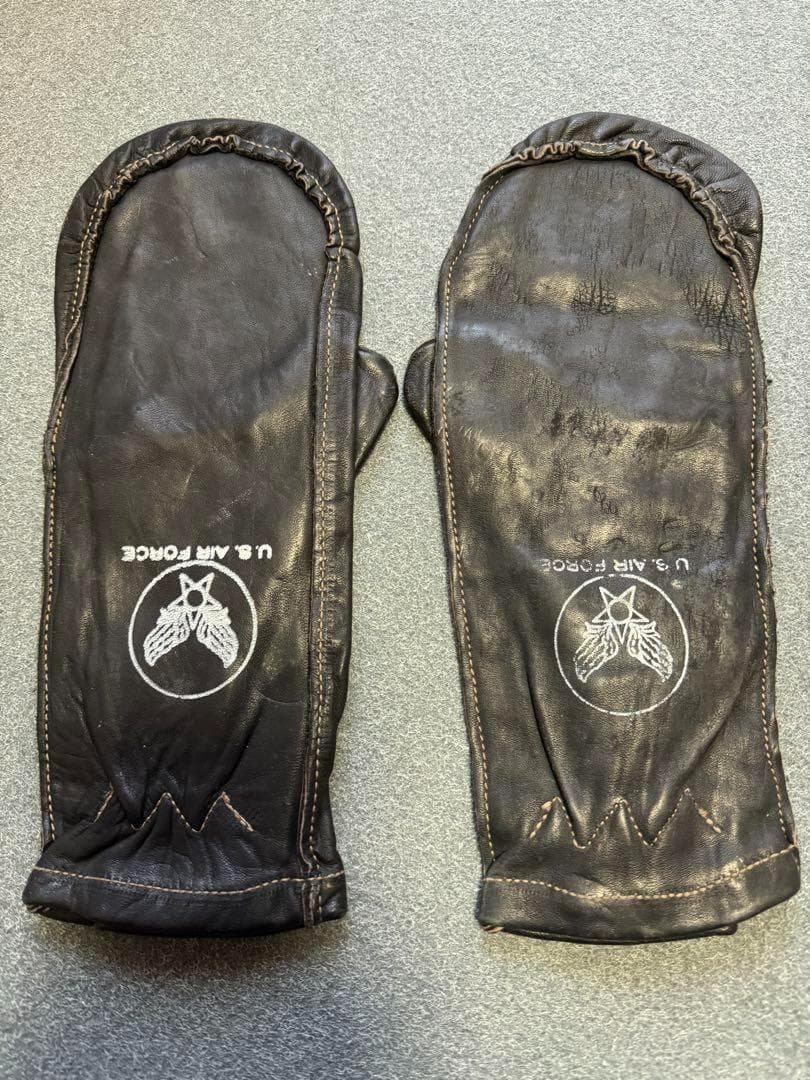 米軍 実物 レザーミトン N-2