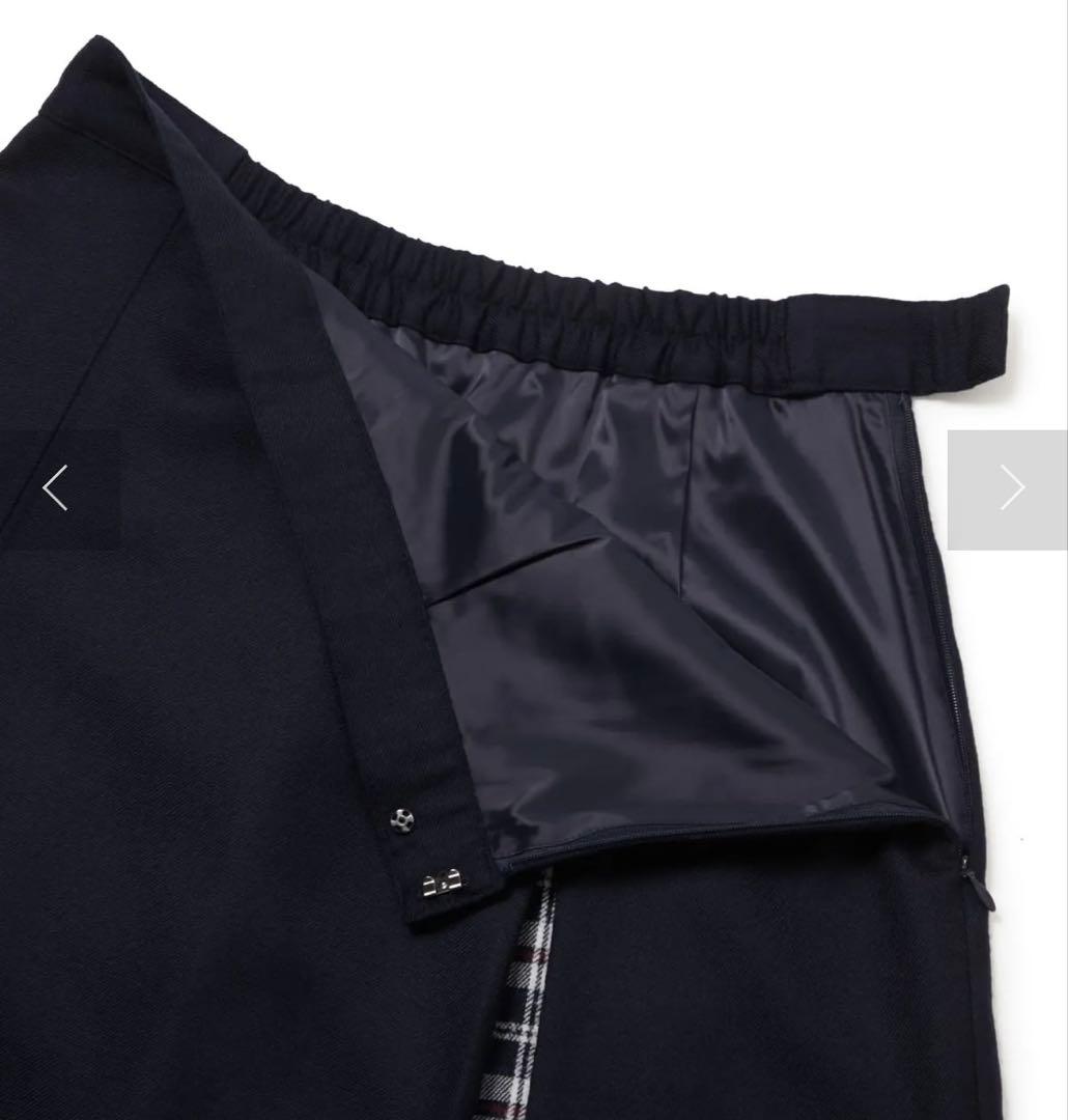 【約4万！】ニューヨーカータータン ボックスタックスカート　新品タグ付き