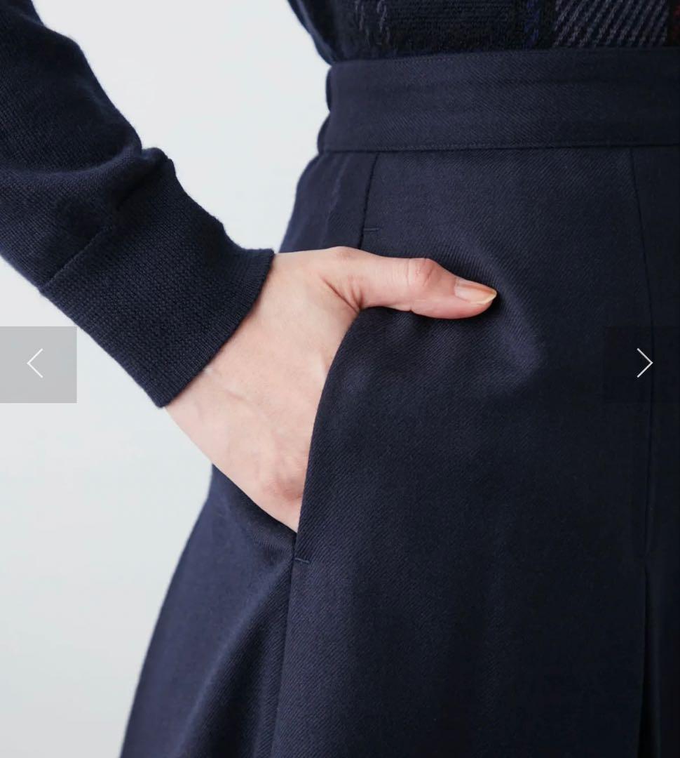 【約4万！】ニューヨーカータータン ボックスタックスカート　新品タグ付き